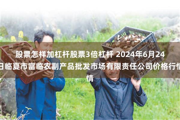 股票怎样加杠杆股票3倍杠杆 2024年6月24日临夏市富临农副产品批发市场有限责任公司价格行情