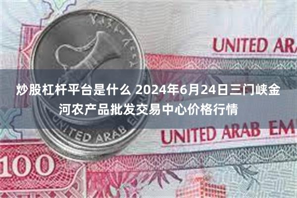 炒股杠杆平台是什么 2024年6月24日三门峡金河农产品批发交易中心价格行情