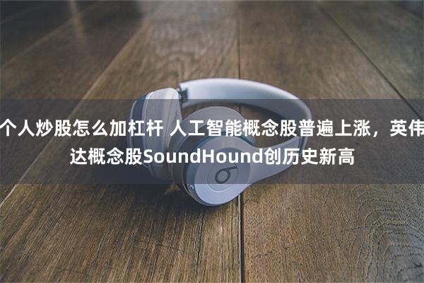 个人炒股怎么加杠杆 人工智能概念股普遍上涨，英伟达概念股SoundHound创历史新高